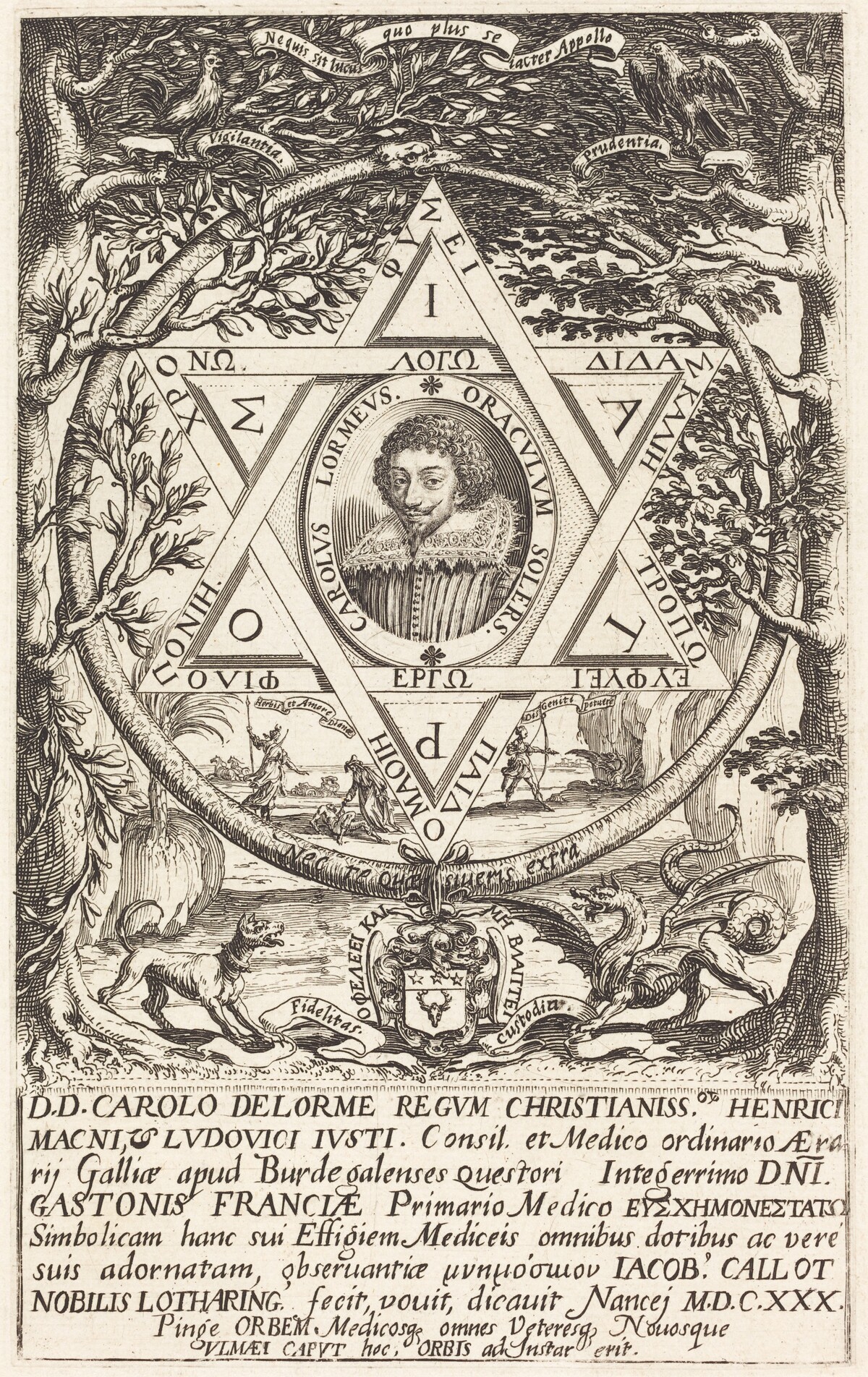 Charles De Lorme by Jacques Callot