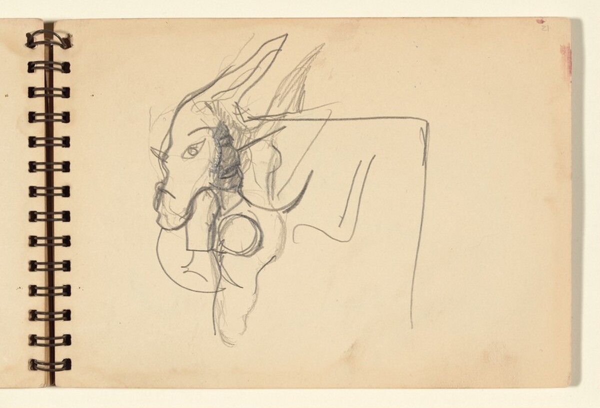 Sketchbook by Mark Rothko