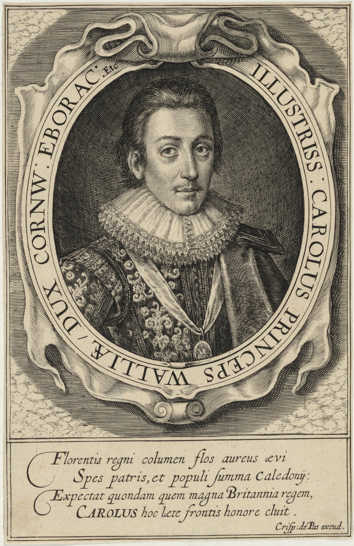 Charles I, Prince of Wales by Workshop of Crispijn de Passe I