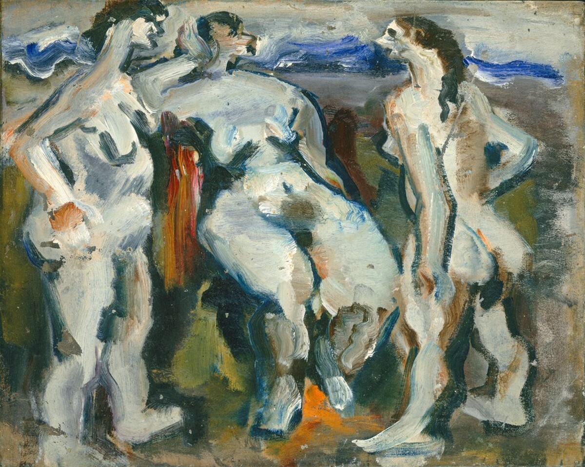 Untitled (three nudes) by Mark Rothko