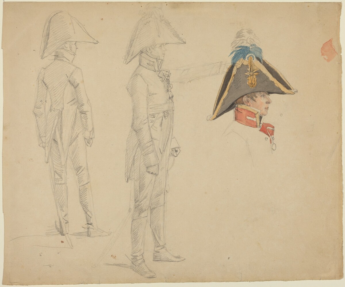 Studies of Major von Washington by Wilhelm von Kobell