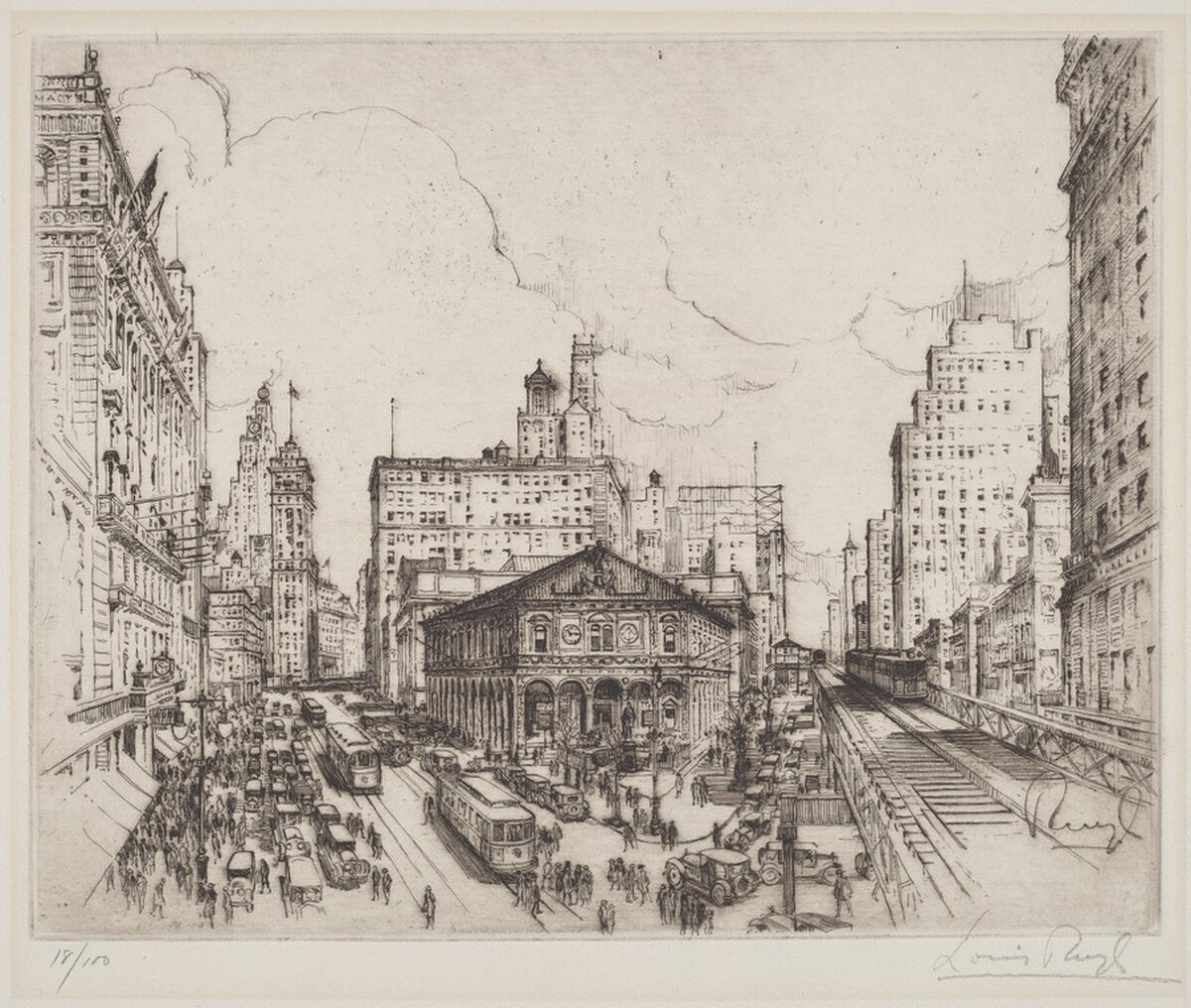 Herald Square by Louis H. Ruyl