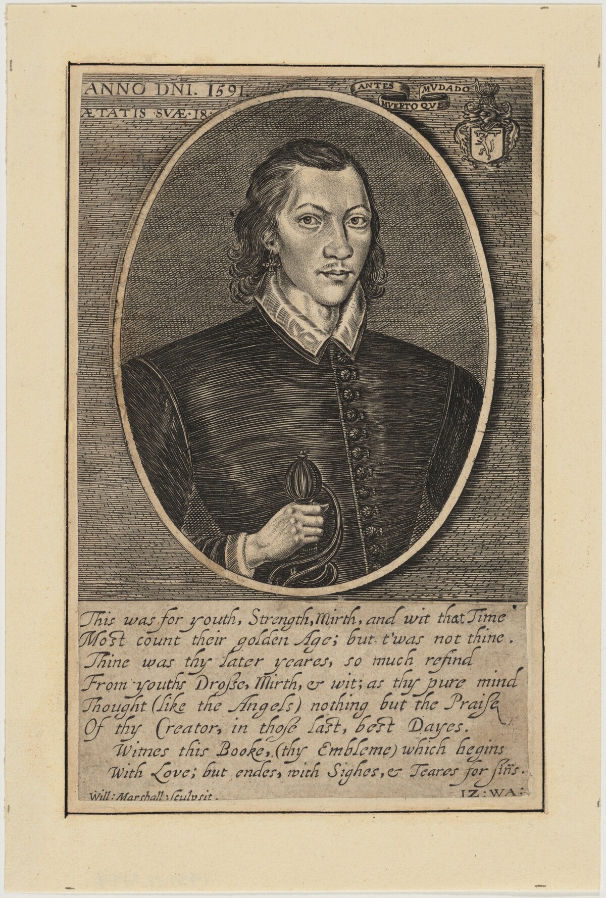 John Donne by William Marshall