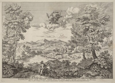Jupiter in a Landscape
