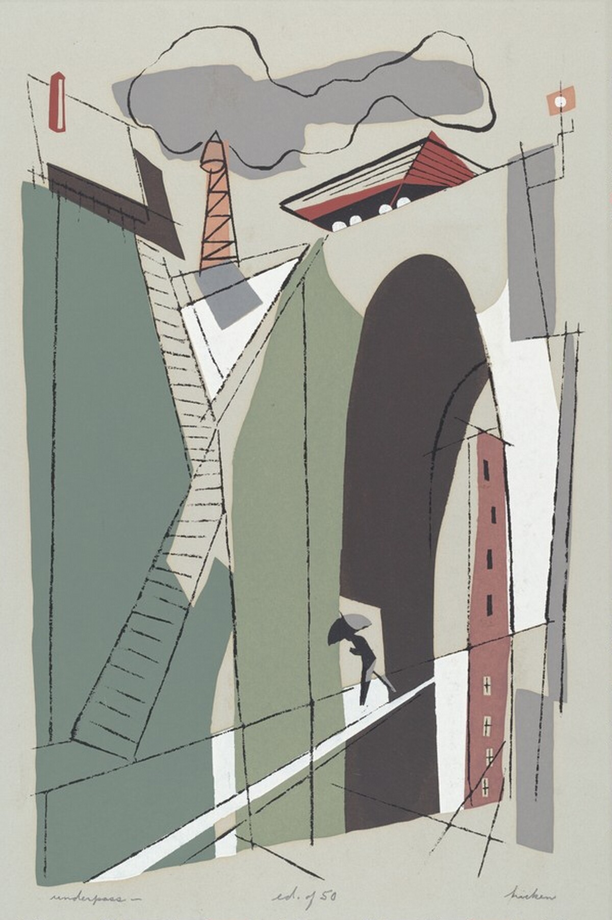 Underpass by Philip Burnham Hicken