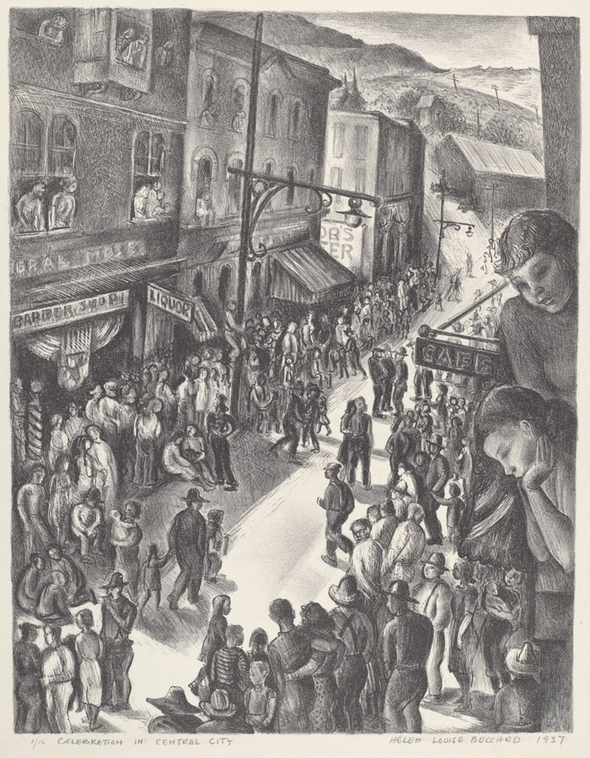 Celebration in Central City by Helen Louise Beccard