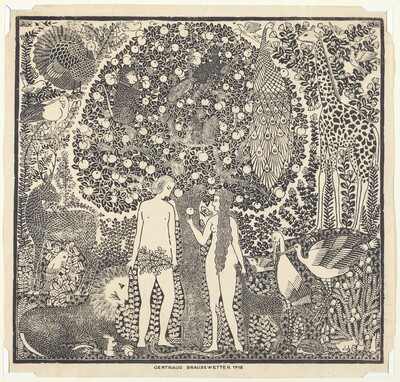Adam and Eve in the Garden of Eden