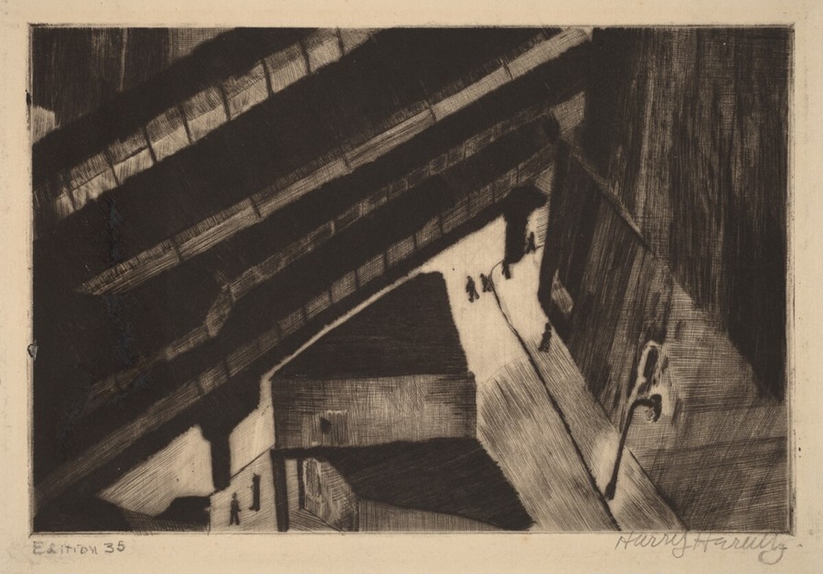 Untitled (El Train) by Harry Hering