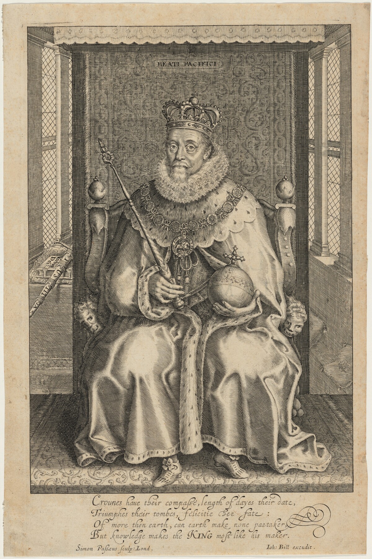 James I of England by Simon de Passe