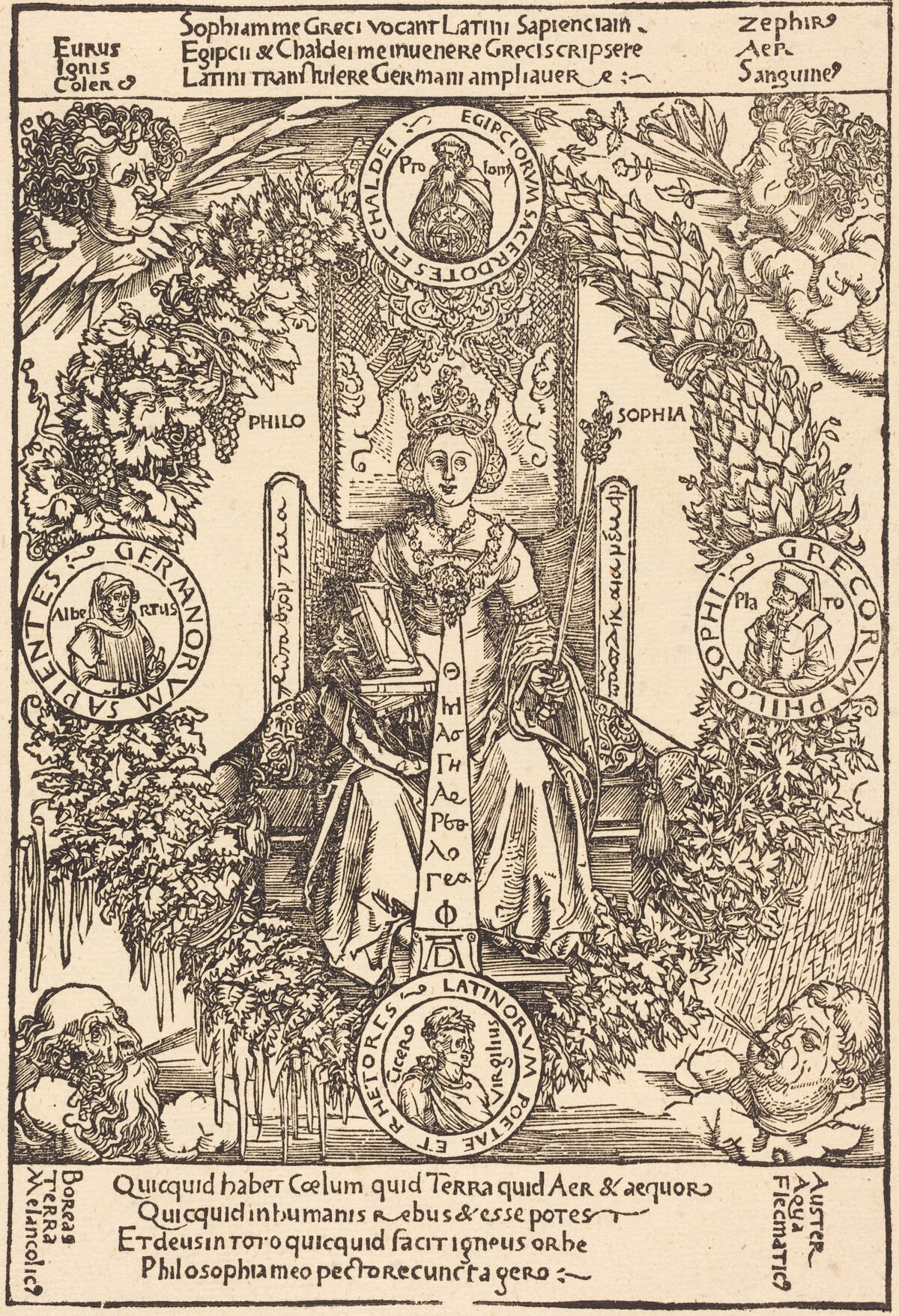 Philosophy by Albrecht Dürer
