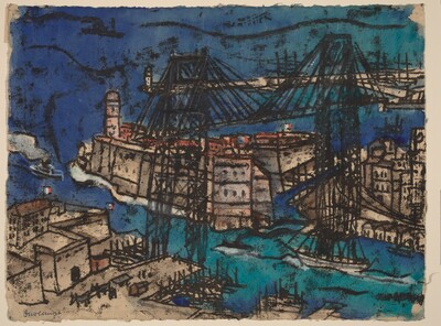 Harbor Entrance at Marseille