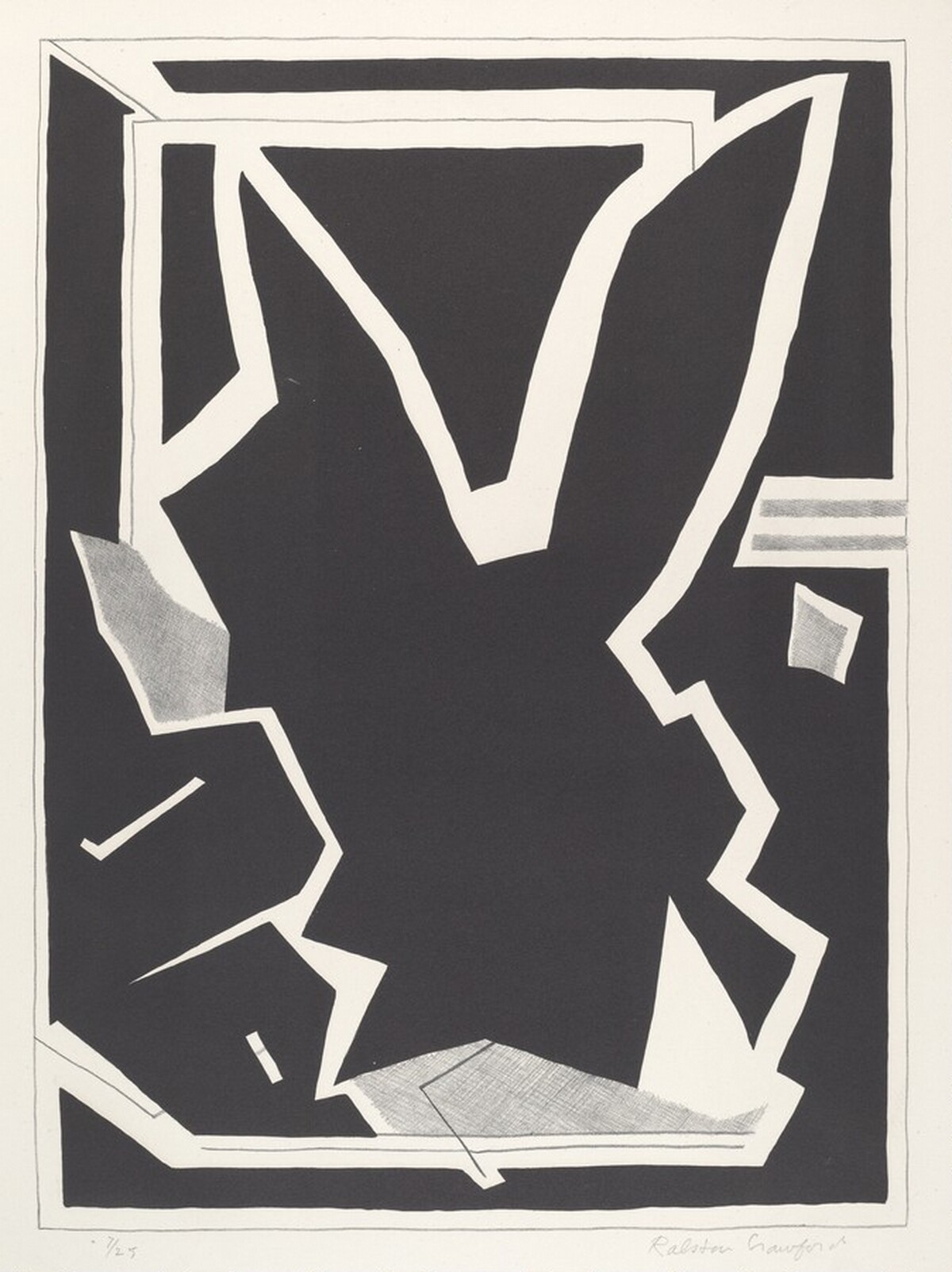 Broken Window #2 by Ralston Crawford