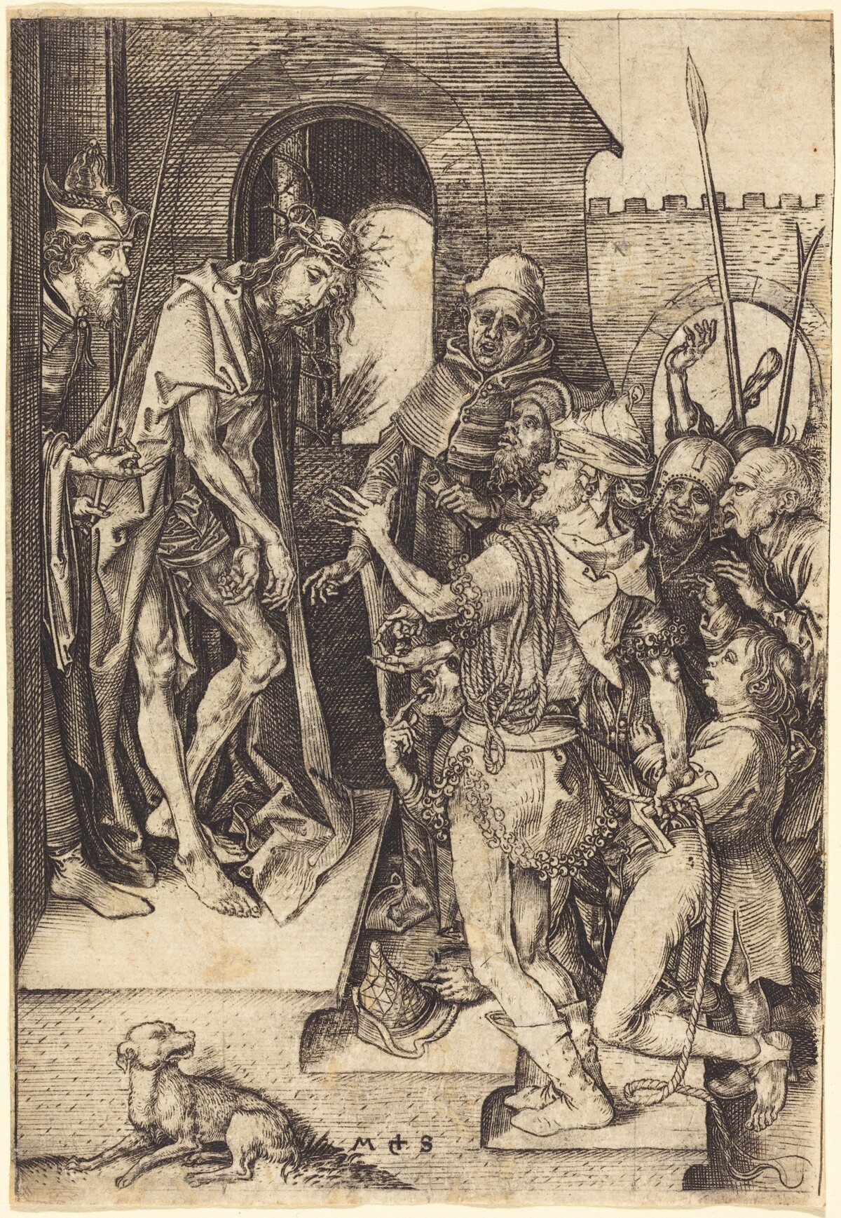 Ecce Homo by Martin Schongauer