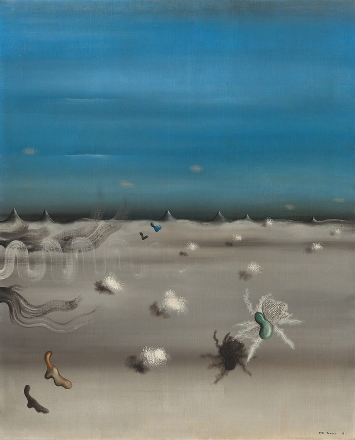 The Look of Amber by Yves Tanguy