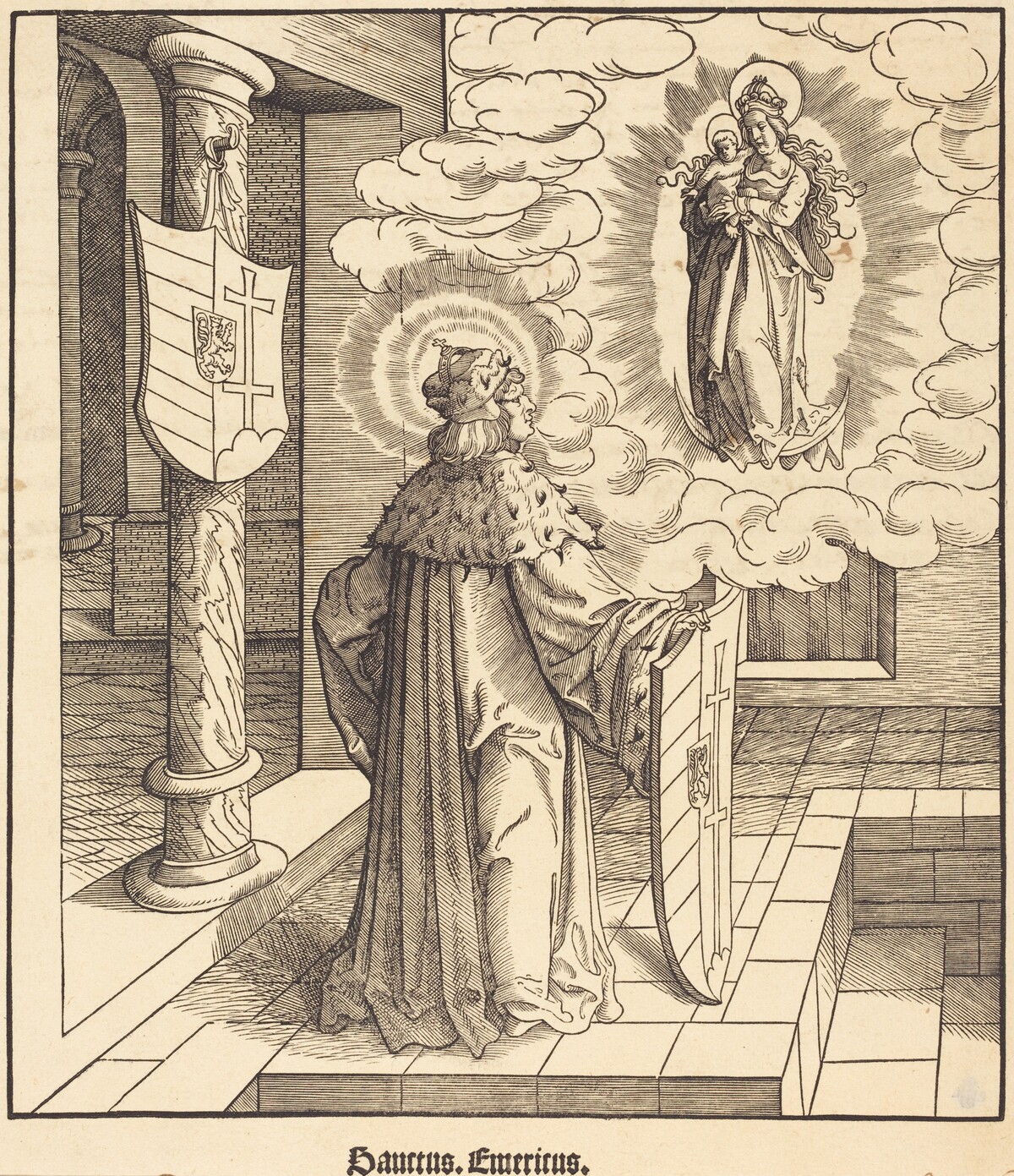 Saint Emericus by Leonhard Beck