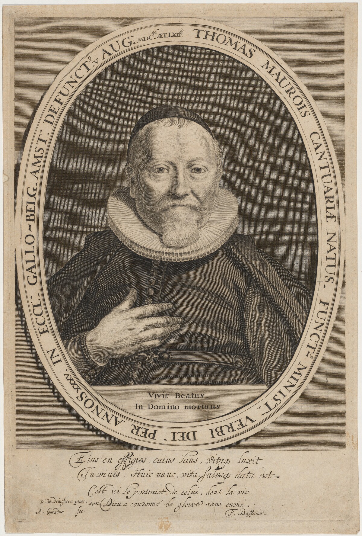 Thomas Maurois by Abraham Conradus
