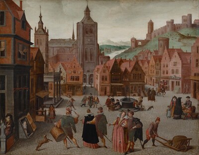 The Marketplace in Bergen op Zoom