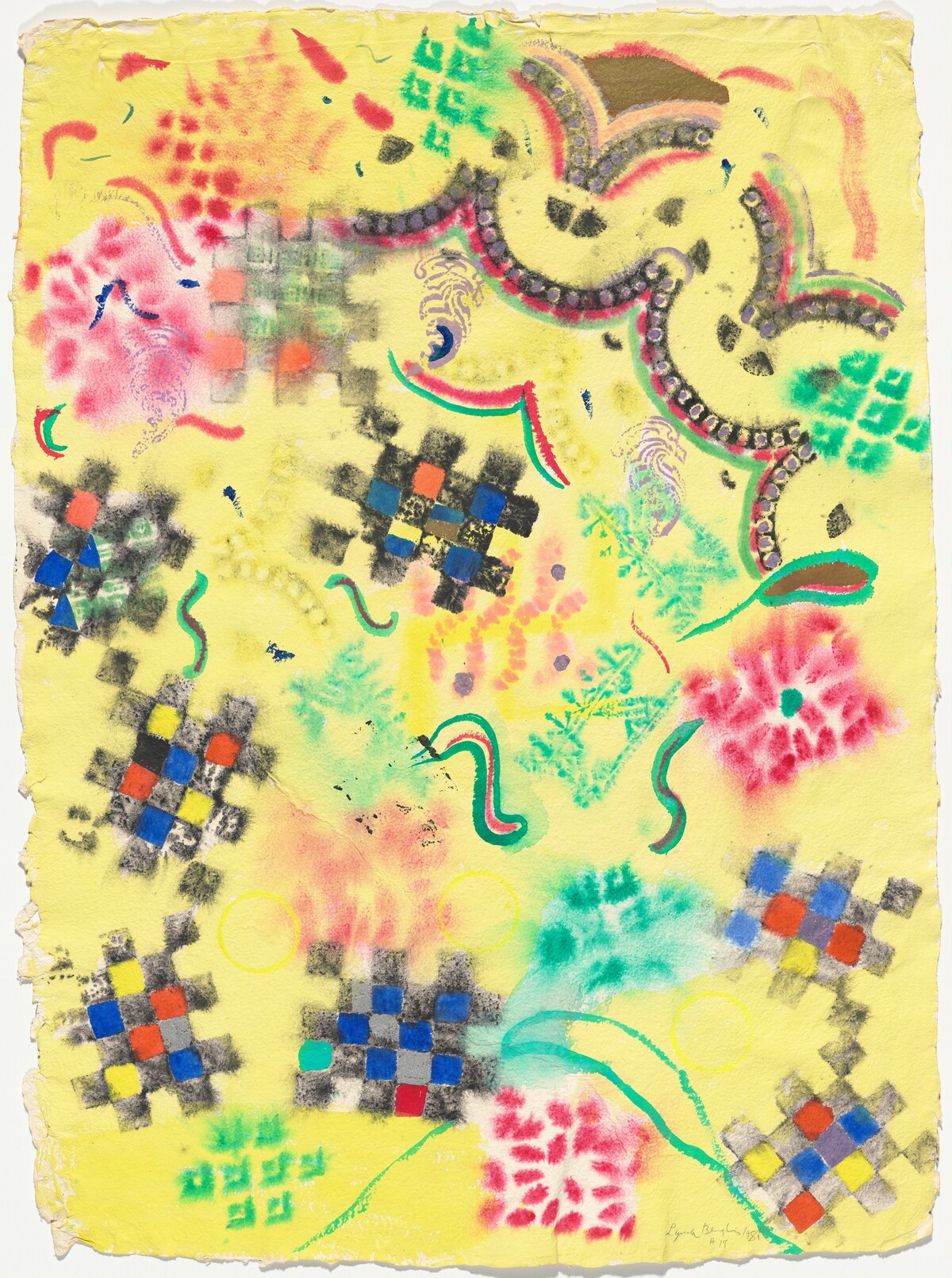 Pani Rang #17 by Lynda Benglis