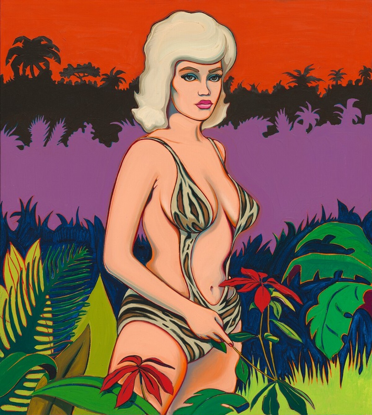 Wild Girl by Mel Ramos