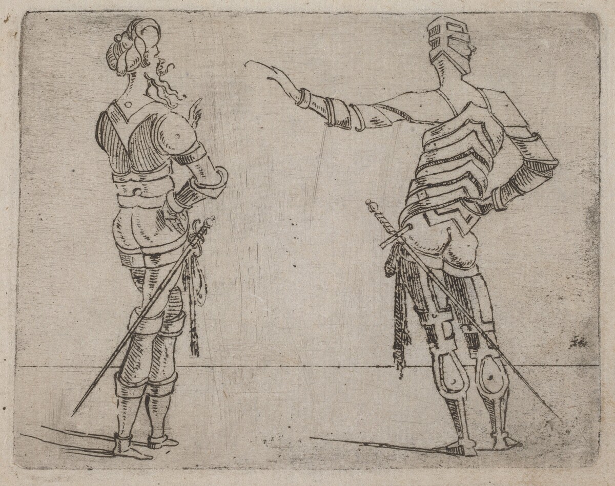 From "Bizzarie di varie Figure" by Giovanni Battista Bracelli