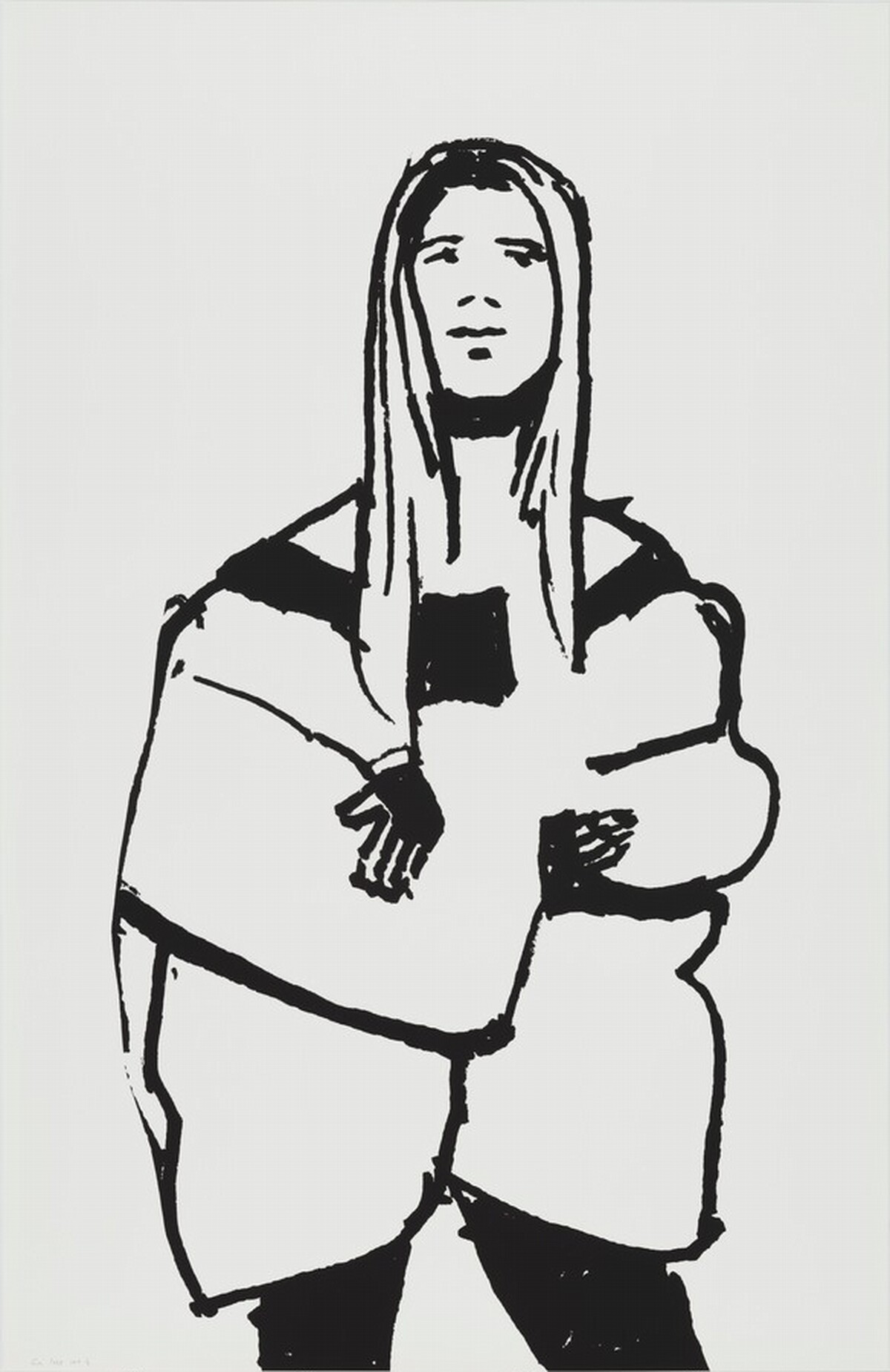 Shopper 12 by Alex Katz