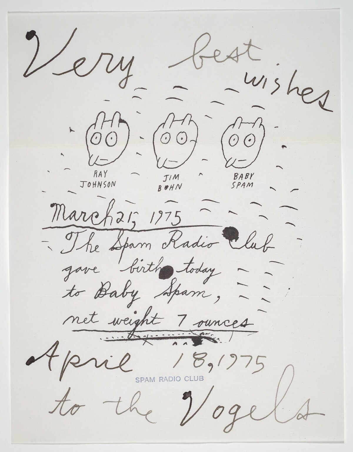 Untitled by Ray Johnson