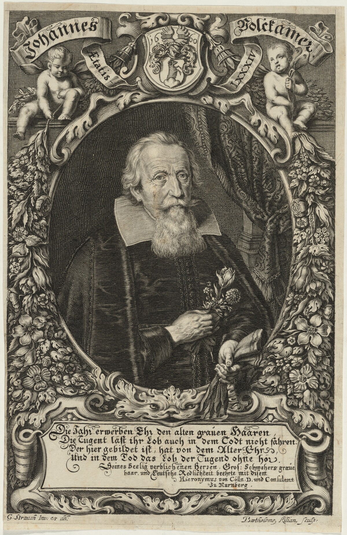 Johann Volckamer by Bartholomaus Kilian