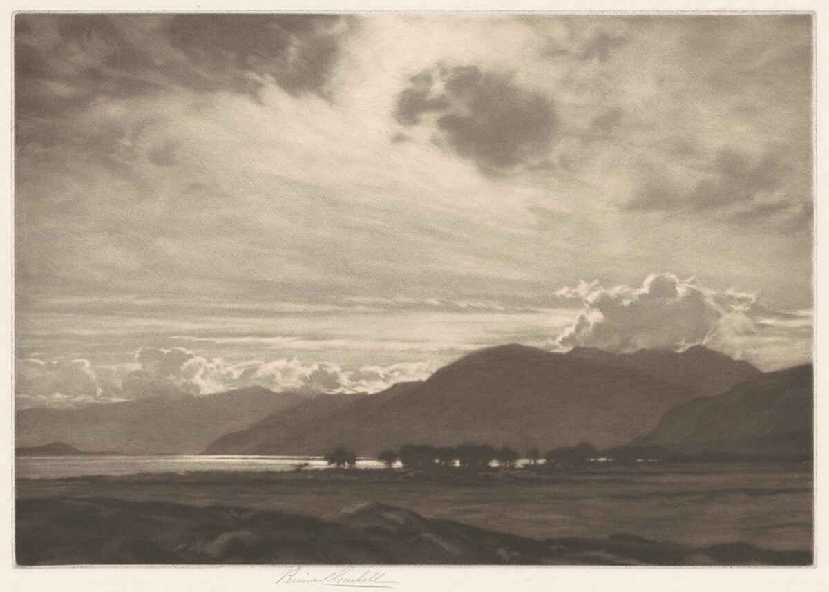 West Wind by Percival Gaskell