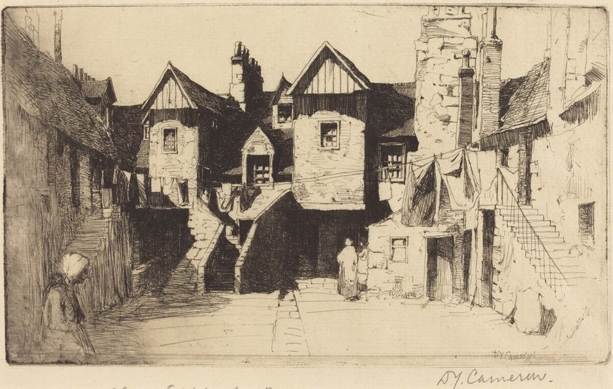 White Horse Close by David Young Cameron