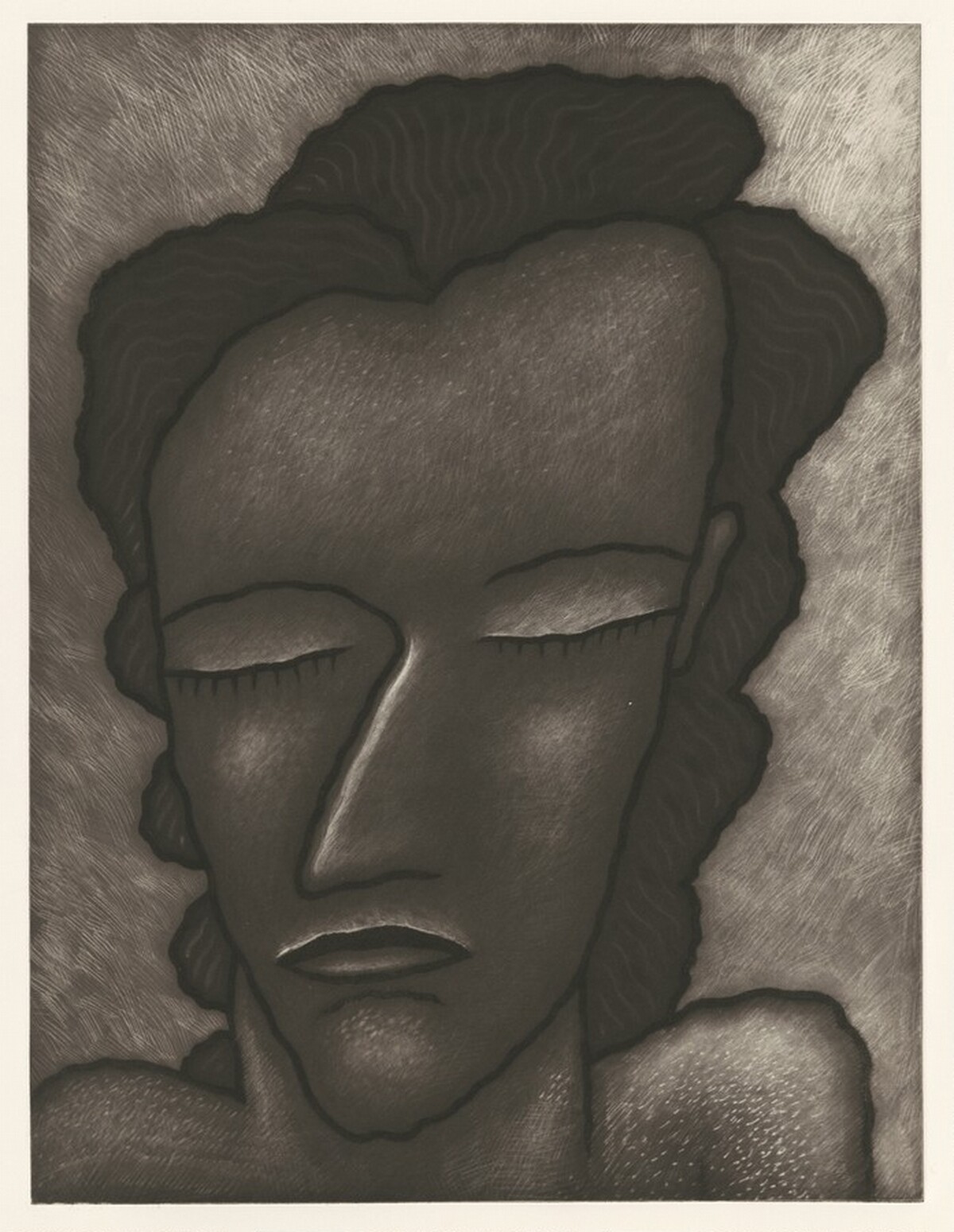 Female Head by Robert Gordy