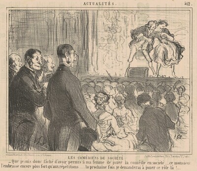 Les comédiens de société