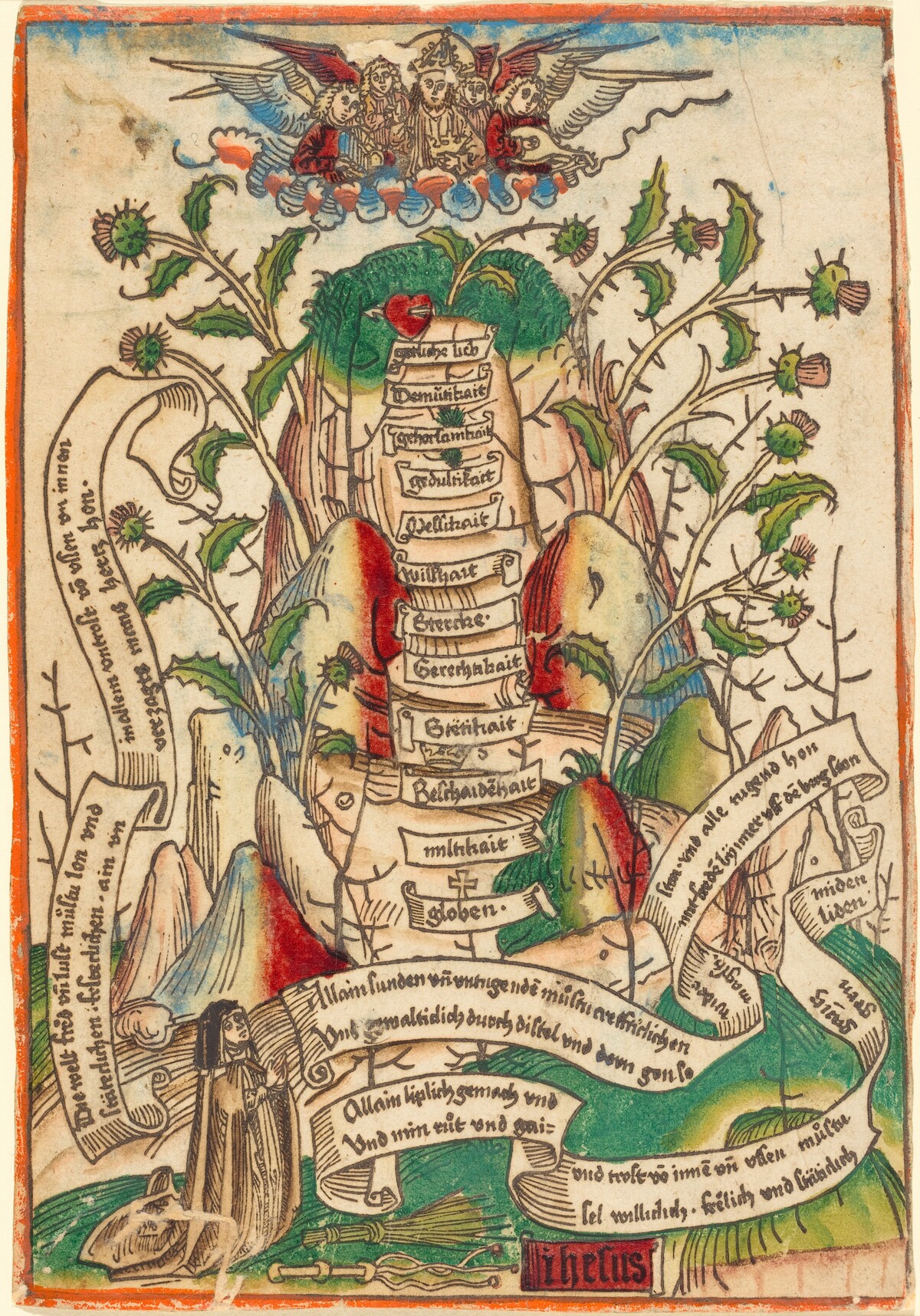 The Way of Salvation by German 15th Century