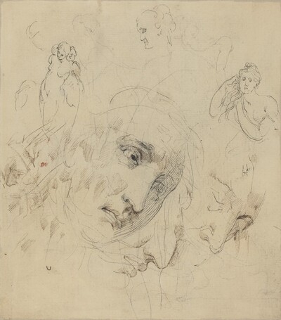 Studies with Central Female Face