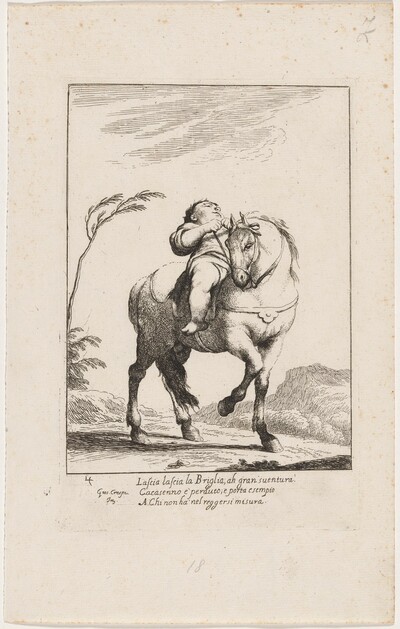 Cacasenno on Horseback