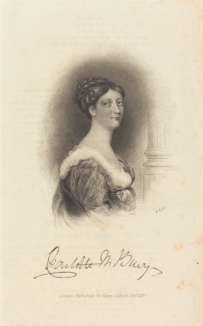 Lady Charlotte Susan Maria Bury