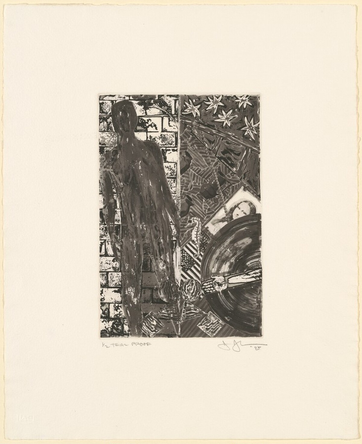 Summer (frontispiece for "Poems" by Wallace Stevens) [trial proof] by Jasper Johns