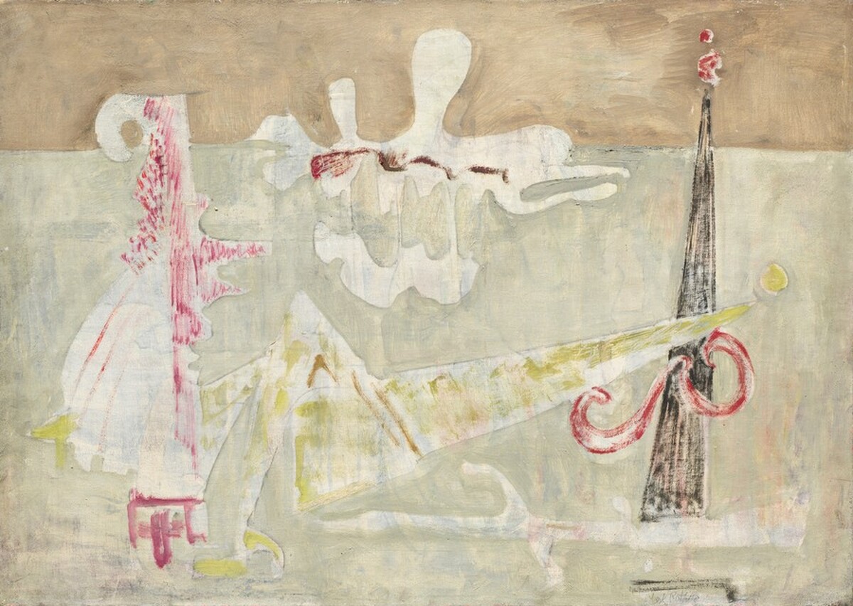 Olympian Play by Mark Rothko