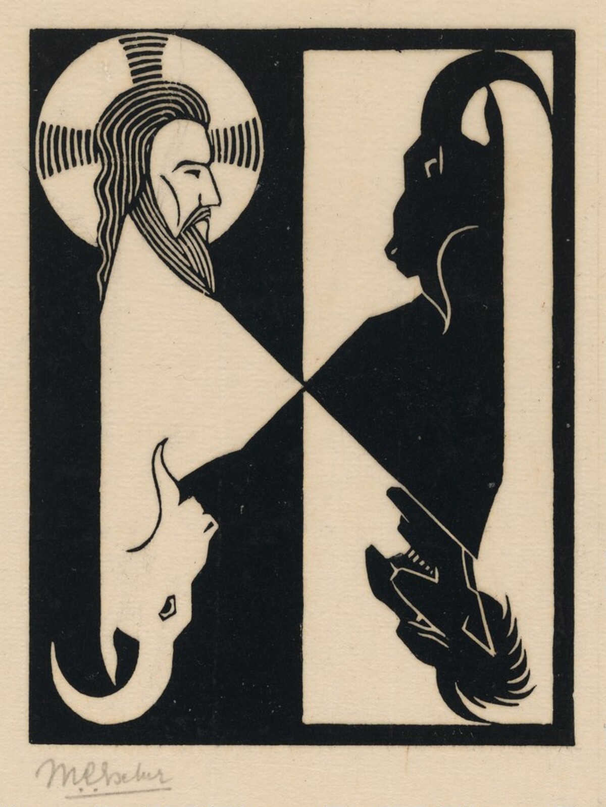The Scapegoat by M.C. Escher