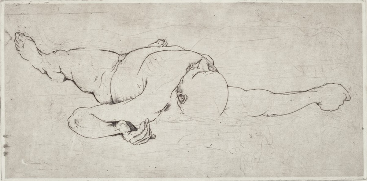 Sleeping Man by Thomas Browne Cornell