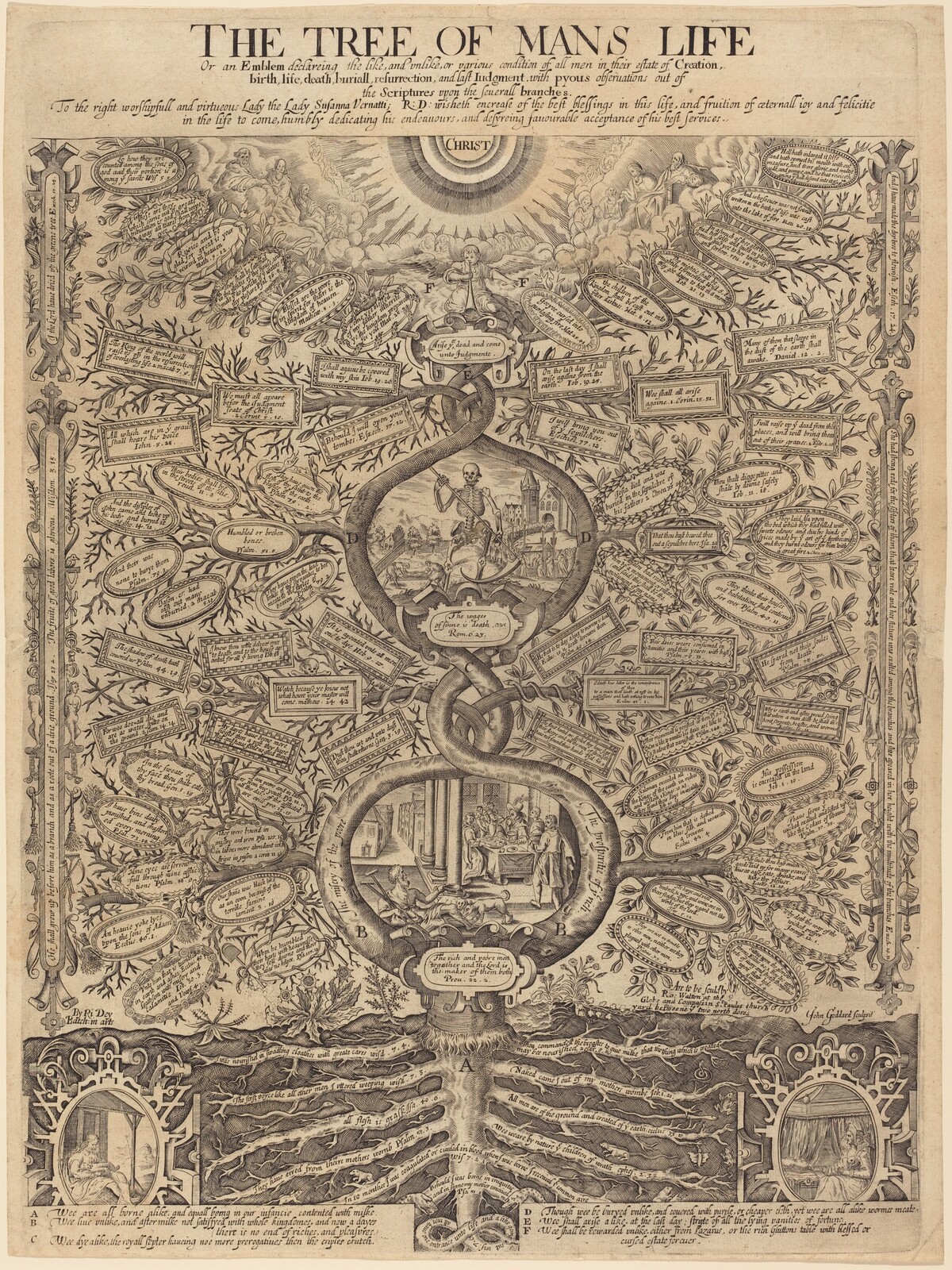 The Tree of Man's Life by John Goddard, after Richard Dey