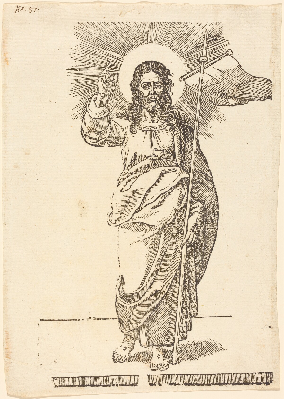 Christ by Italian 16th Century (formerly Jacques Stella)