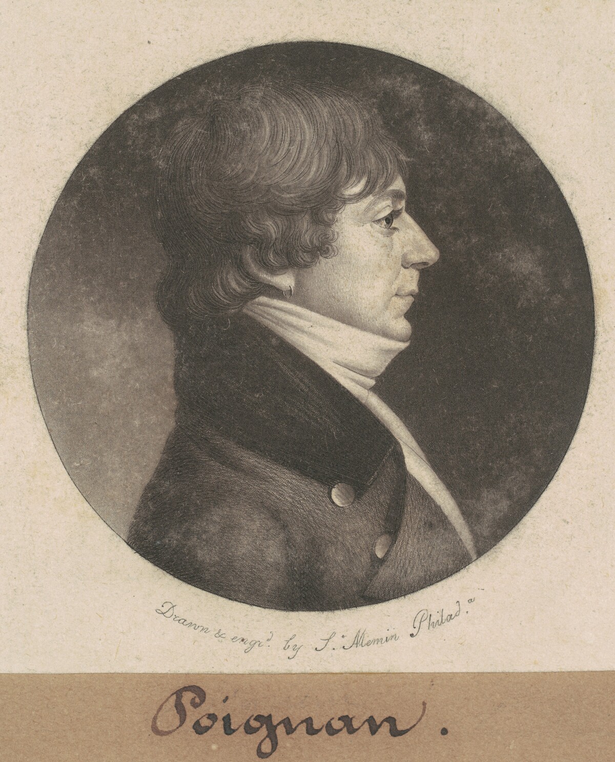 Poignan by Charles B. J. Févret de Saint-Mémin