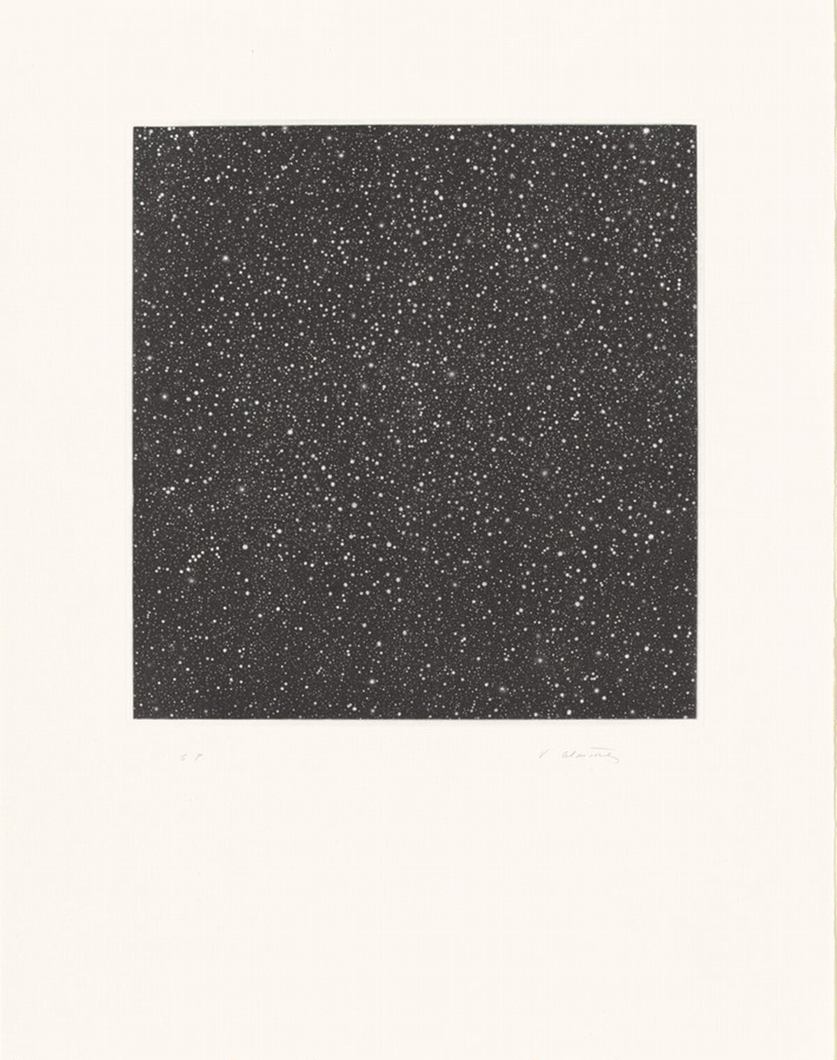 December 1984 [special proof] by Vija Celmins