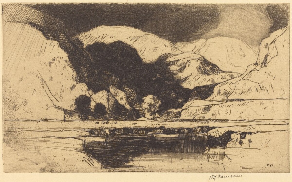 Dovedale by David Young Cameron