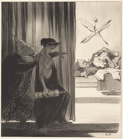 Clytemnestre poussée par mimi Véron...