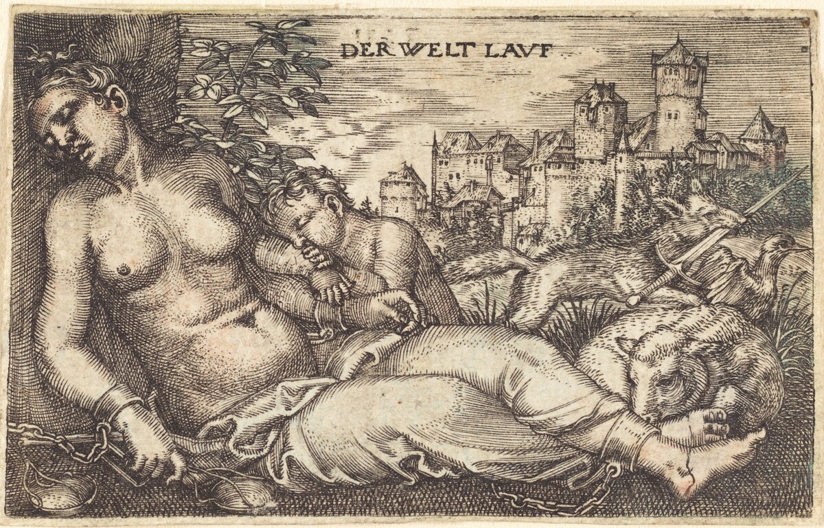Der Welt Lauf (Sleeping Justice) by Barthel Beham