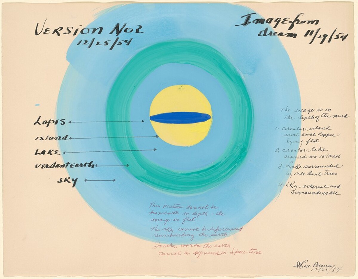 Study for "The Lapis", I. Image from Dream by I. Rice Pereira