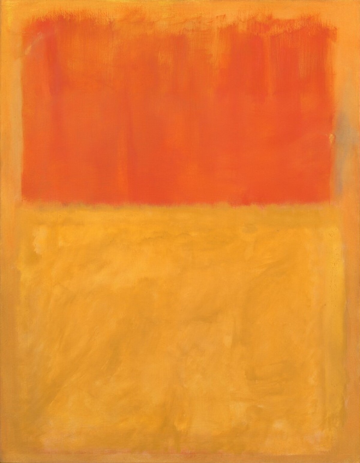 Orange and Tan by Mark Rothko