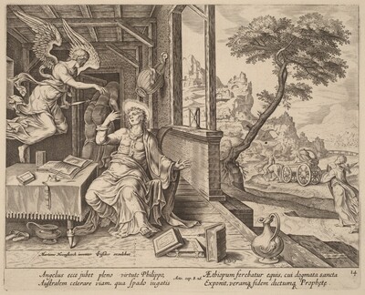 The Angel Orders Saint Philip to Accompany the Ethiopian Eunuch