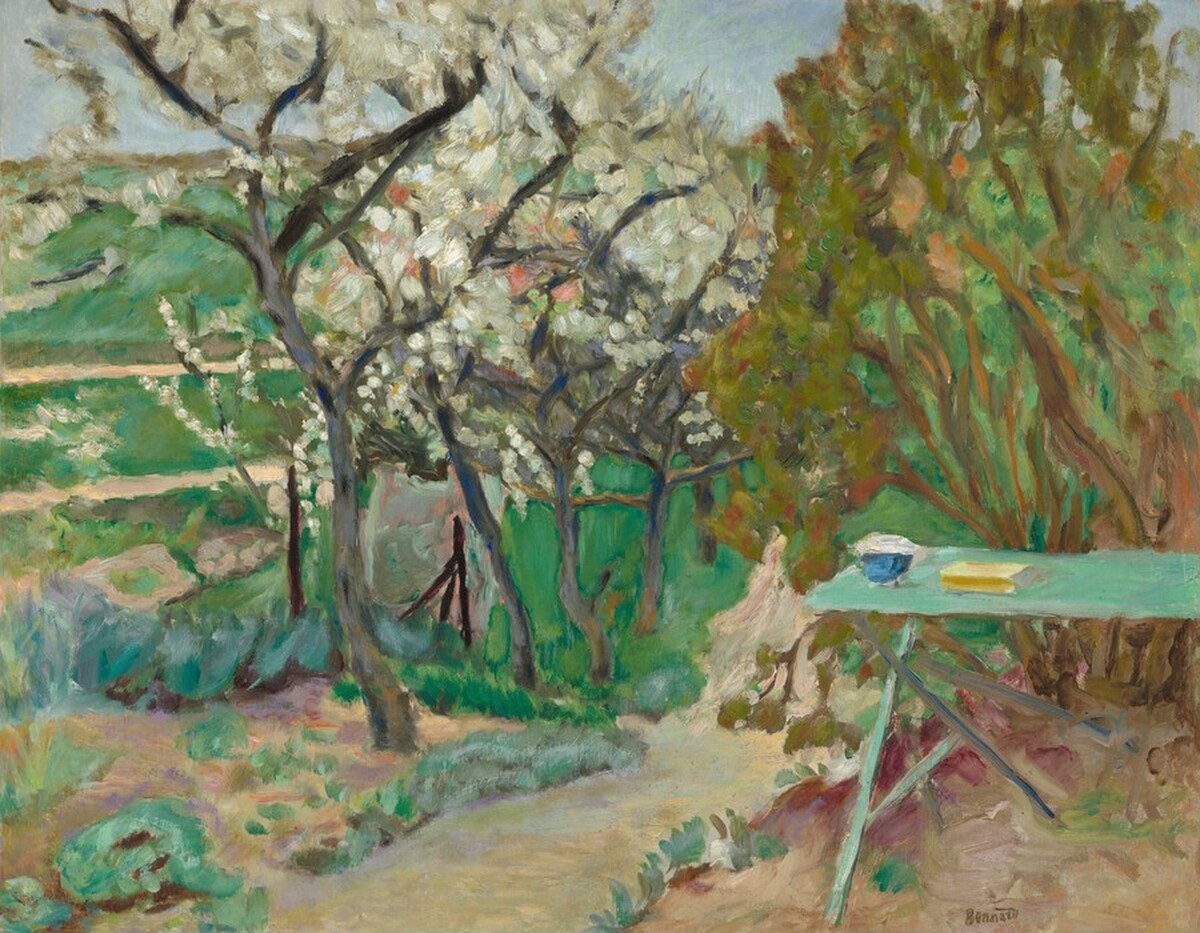 The Green Table by Pierre Bonnard